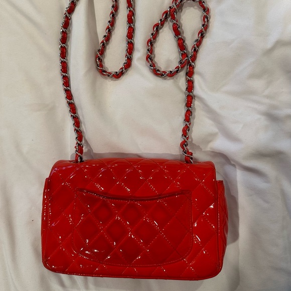 Authentic Patent Leather Mini Chanel Bag - Picture 2 of 5